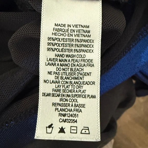 Anthropologie x Porridge Metallic Blue Top - Picture 8 of 10